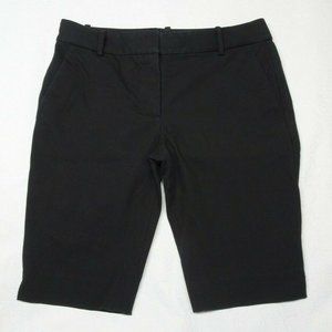 Theory Size 4 Black Bermuda Casual Shorts